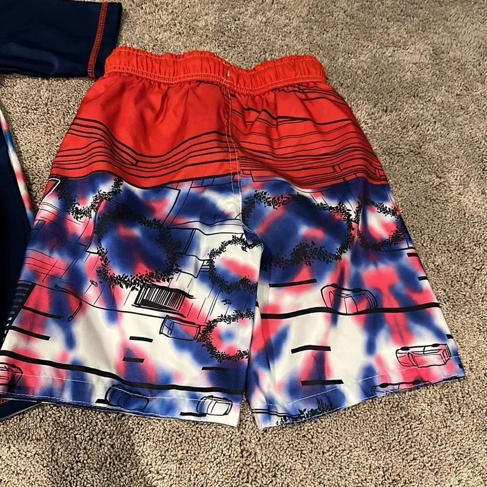SPIDEY swim set!!! Very good condition! Size medium top and small bottom!